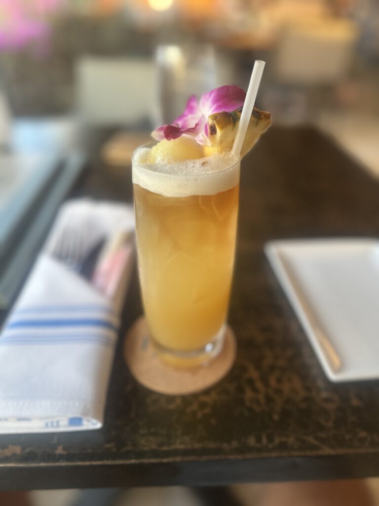 Ka La'i Waikiki Beach, A Hilton LXR Property | Review & Video Hawaii Calling a glass with a drink and a straw