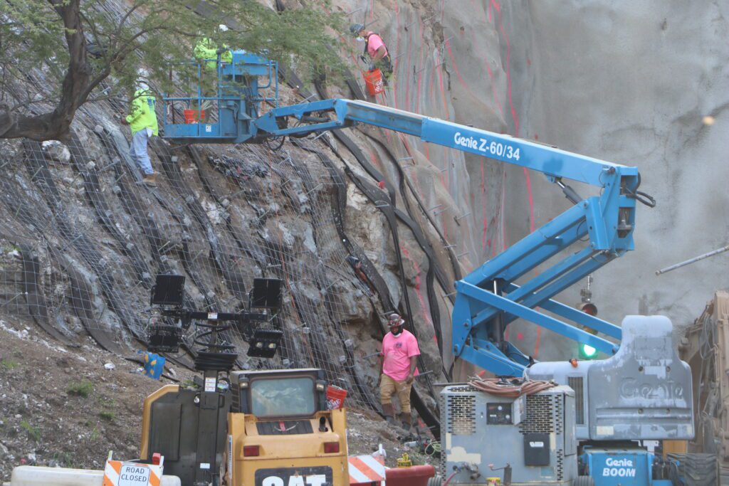 Diamond Head State Park Temporary Closures for Rockfall Mitigation: What Visitors Need to Know Hawaii Calling a group of people working on a mountain side