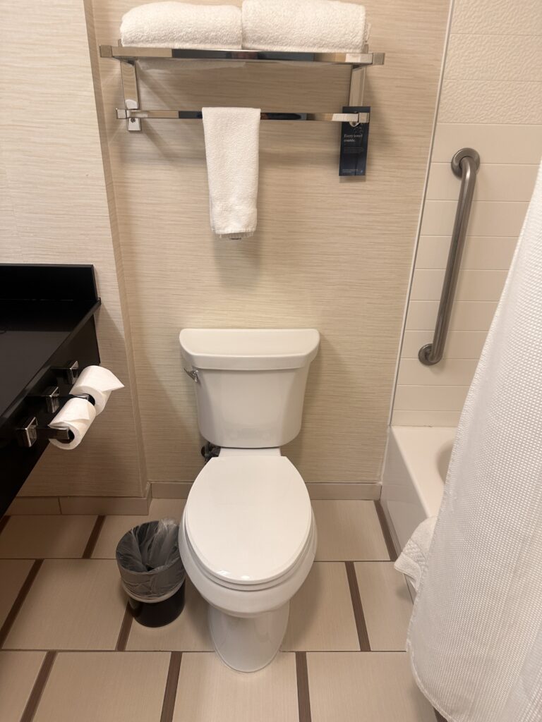 Fairfield Inn & Suites Los Angeles LAX/El Segundo | Hotel Review Hawaii Calling a toilet in a bathroom