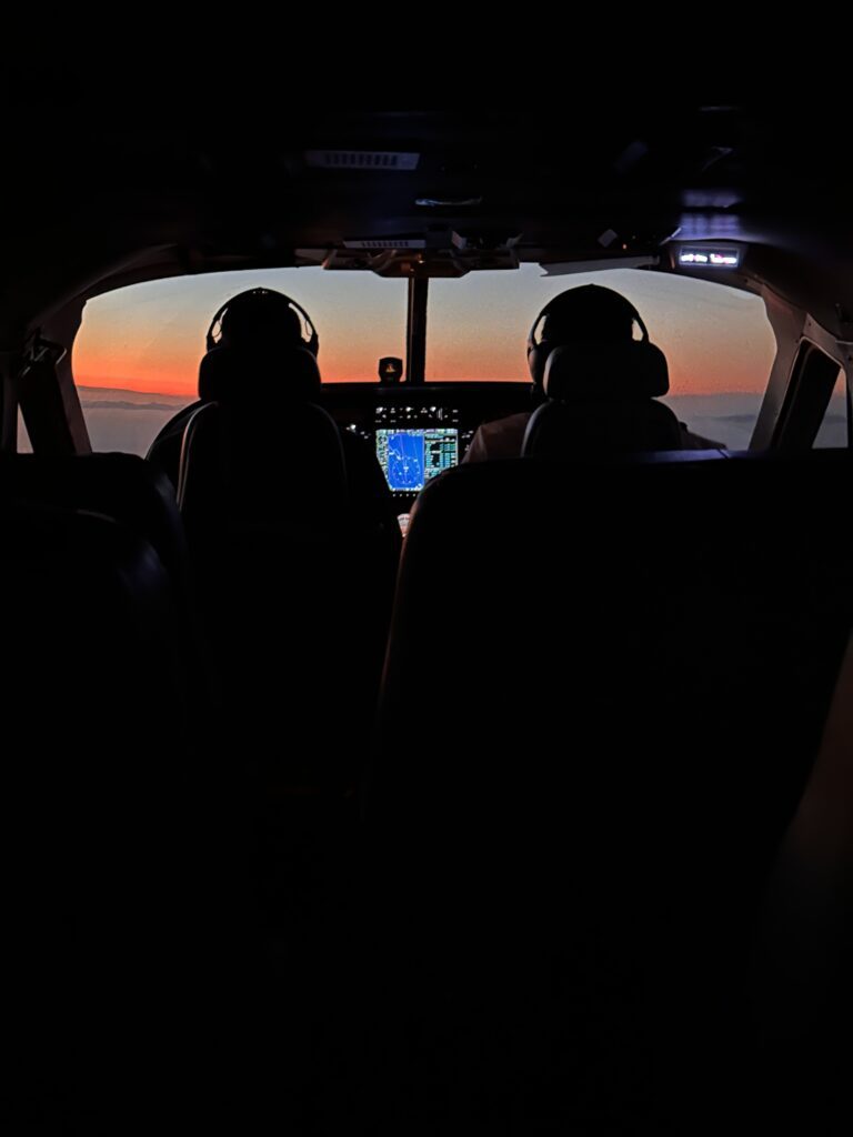 Mokulele Airlines Review: Honolulu (HNL) to Lāna‘i (LNY) | A Scenic Solo Flight Review Hawaii Calling people in the cockpit of a plane
