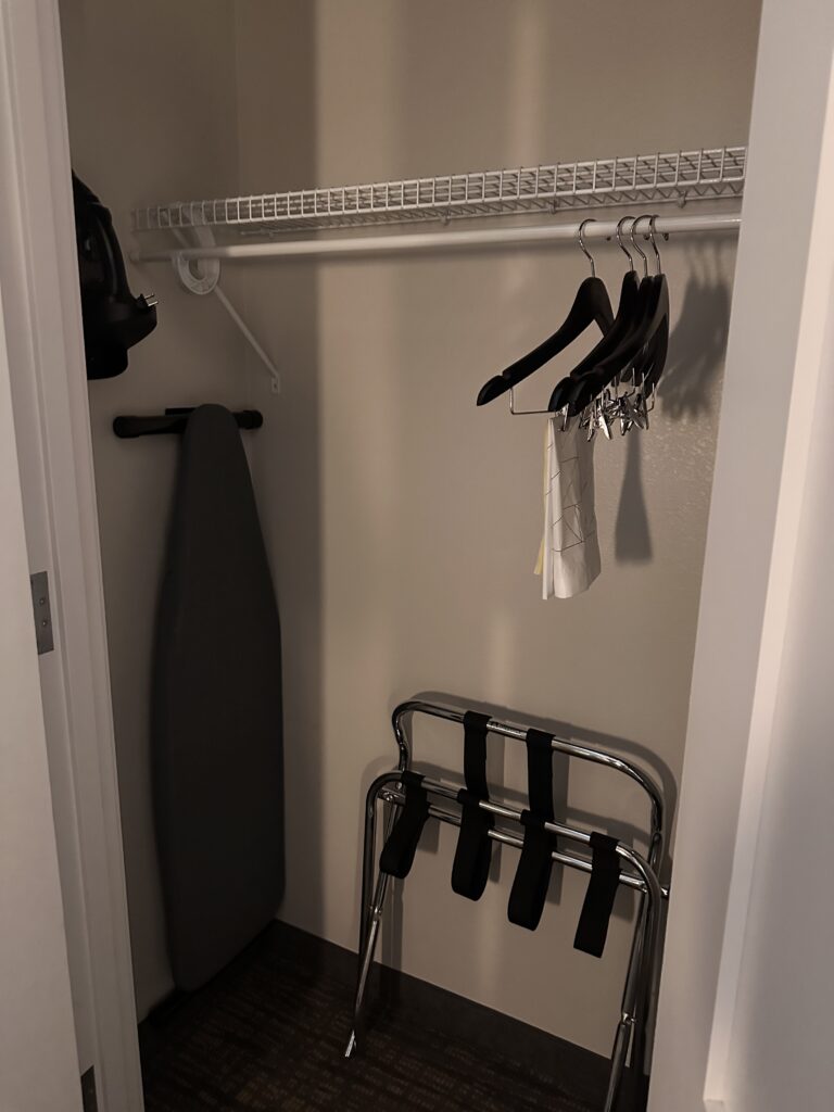 Residence Inn Oahu Kapolei: A Smart Option for Longer Stays on Oʻahu Hawaii Calling a closet with clothes on a rack