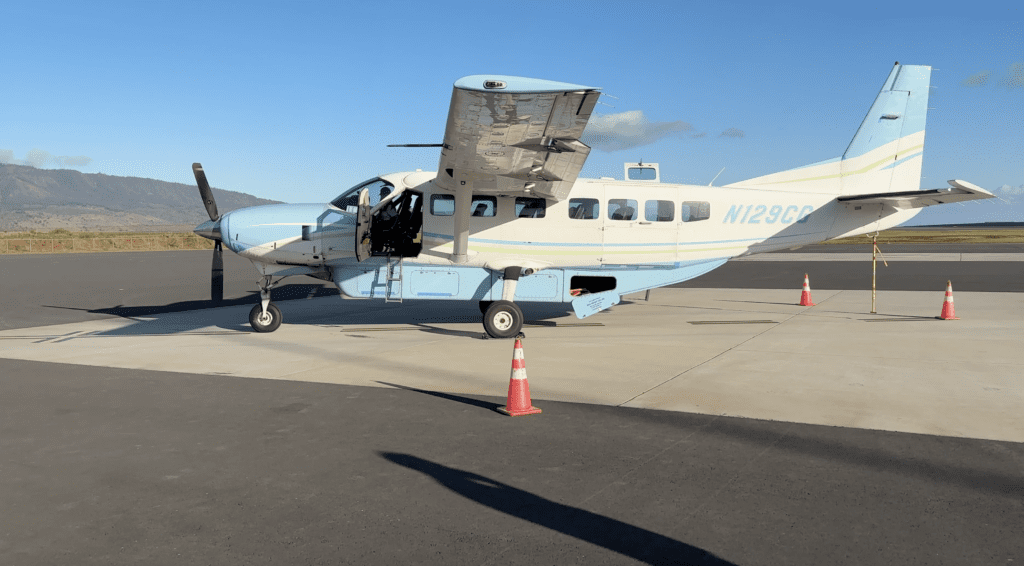 Flight Review: Mokulele Airlines – Lanai (LNY) to Honolulu (HNL) Hawaii Calling a small airplane on a runway