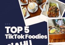 5 Must-Follow Hawai‘i Foodie TikTokers (2025) a collage of food on a table