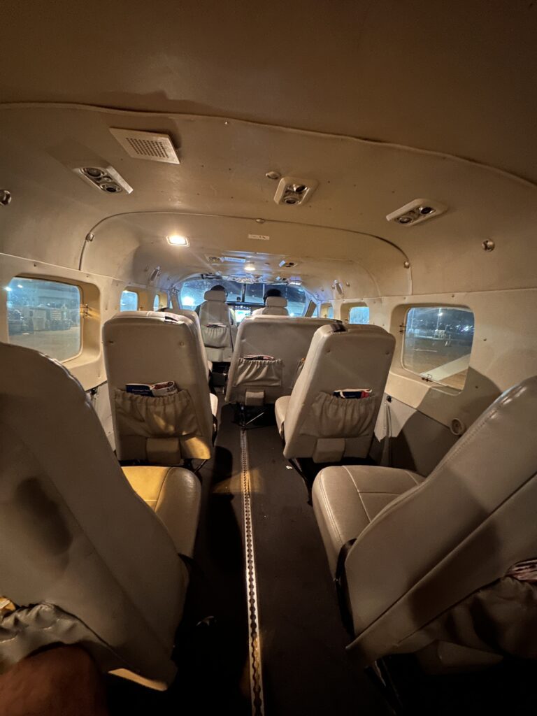 Mokulele Airlines Anniversary BOGO Sale — Island Hopping Made Better Hawaii Calling the inside of a plane
