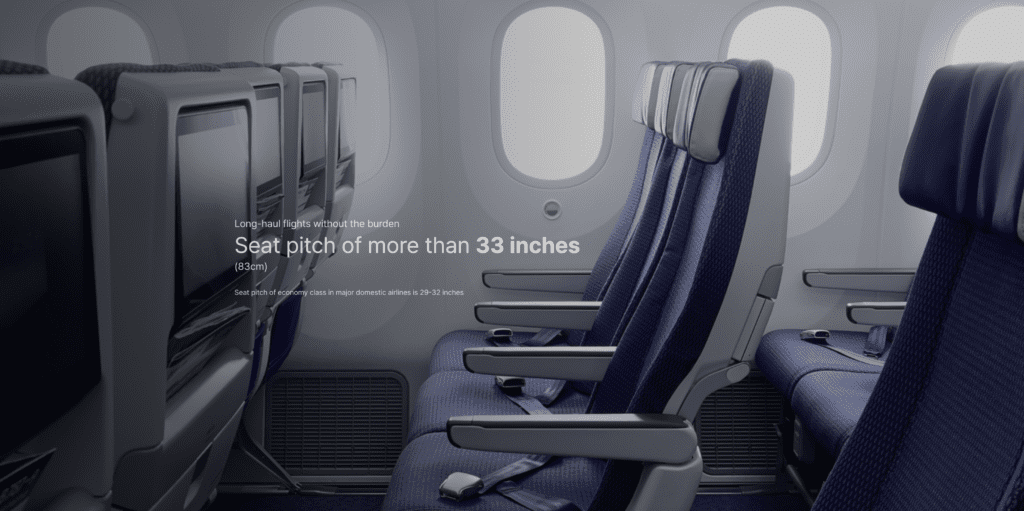 a plane with seats and windows