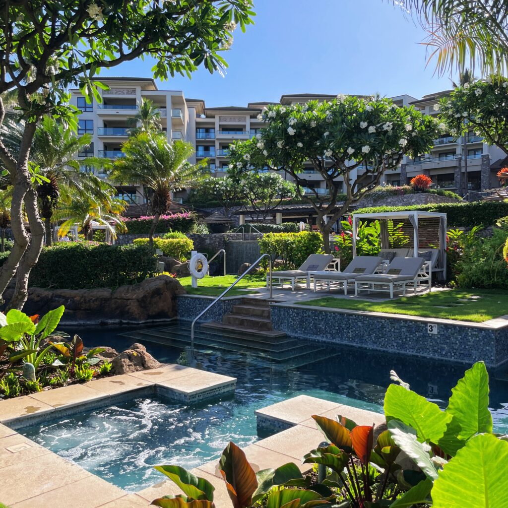 Hawai'i’s Michelin Key Hotels: A Complete Guide to the Islands’ Top Luxury Properties (2025) Hawaii Calling a pool with a swimming pool and trees and plants