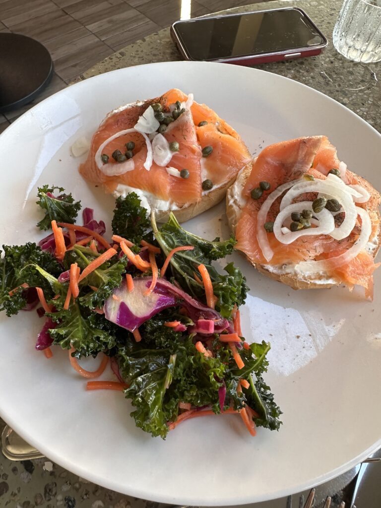 food on a plate