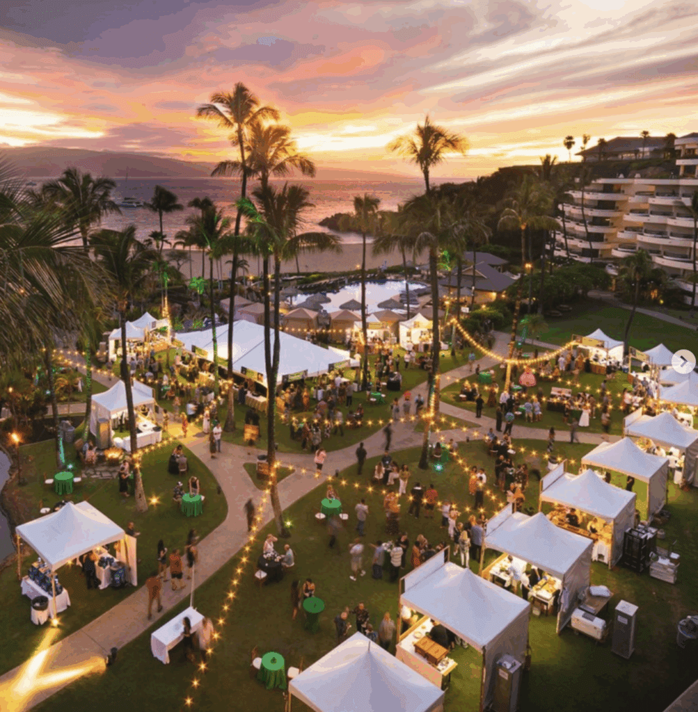 a group of people at an event