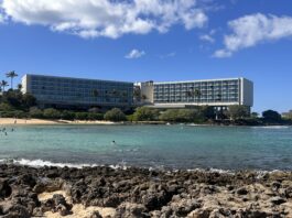 a building near the water