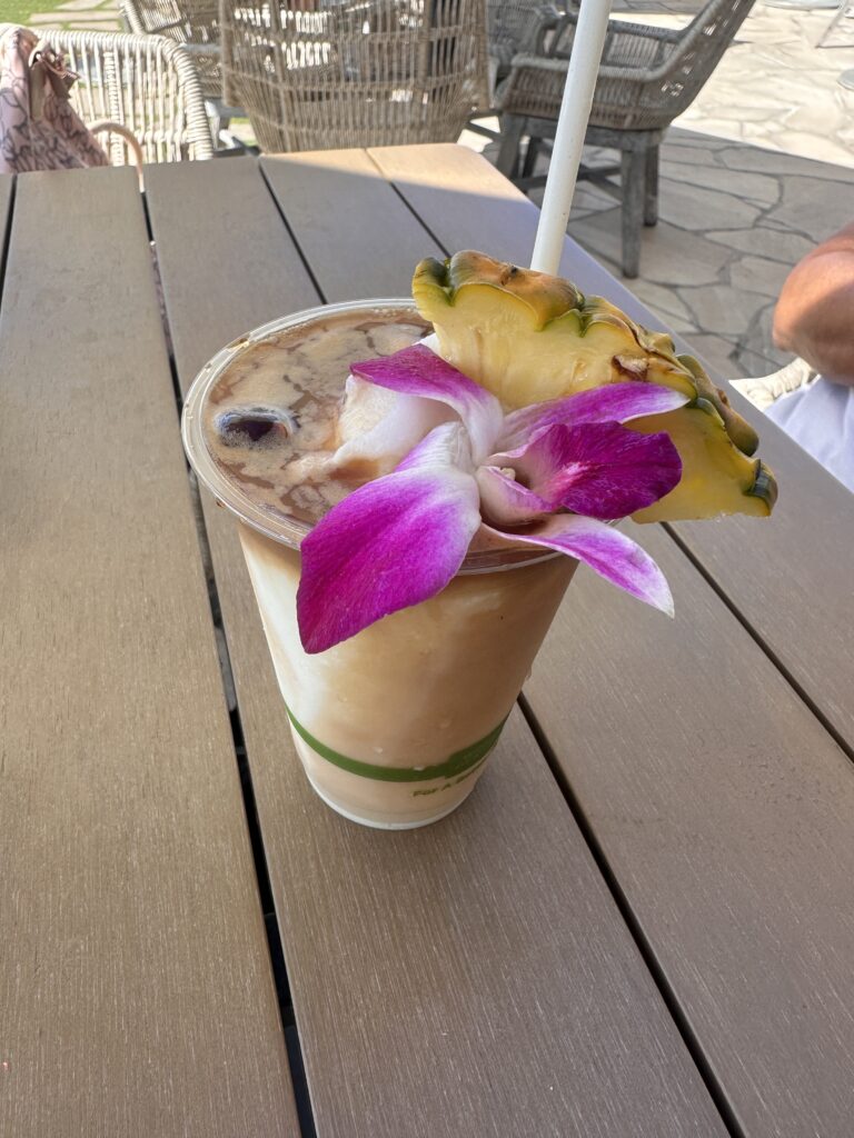 Review: The Ritz-Carlton O‘ahu, Turtle Bay — North Shore Luxury with Room to Breathe Hawaii Calling a drink with a flower on top of it