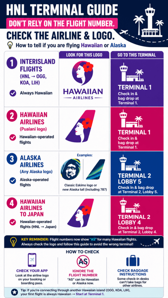 HNL Terminal Confusion After Alaska + Hawaiian Integration: How to Know Where to Go