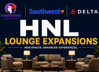 Mega Lounges Coming to Honolulu Airport: Hawaiian, Southwest & Delta Compared
